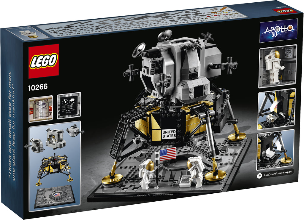 NASA Apollo 11 Lunar Lander - LEGO 10266 - New In Box