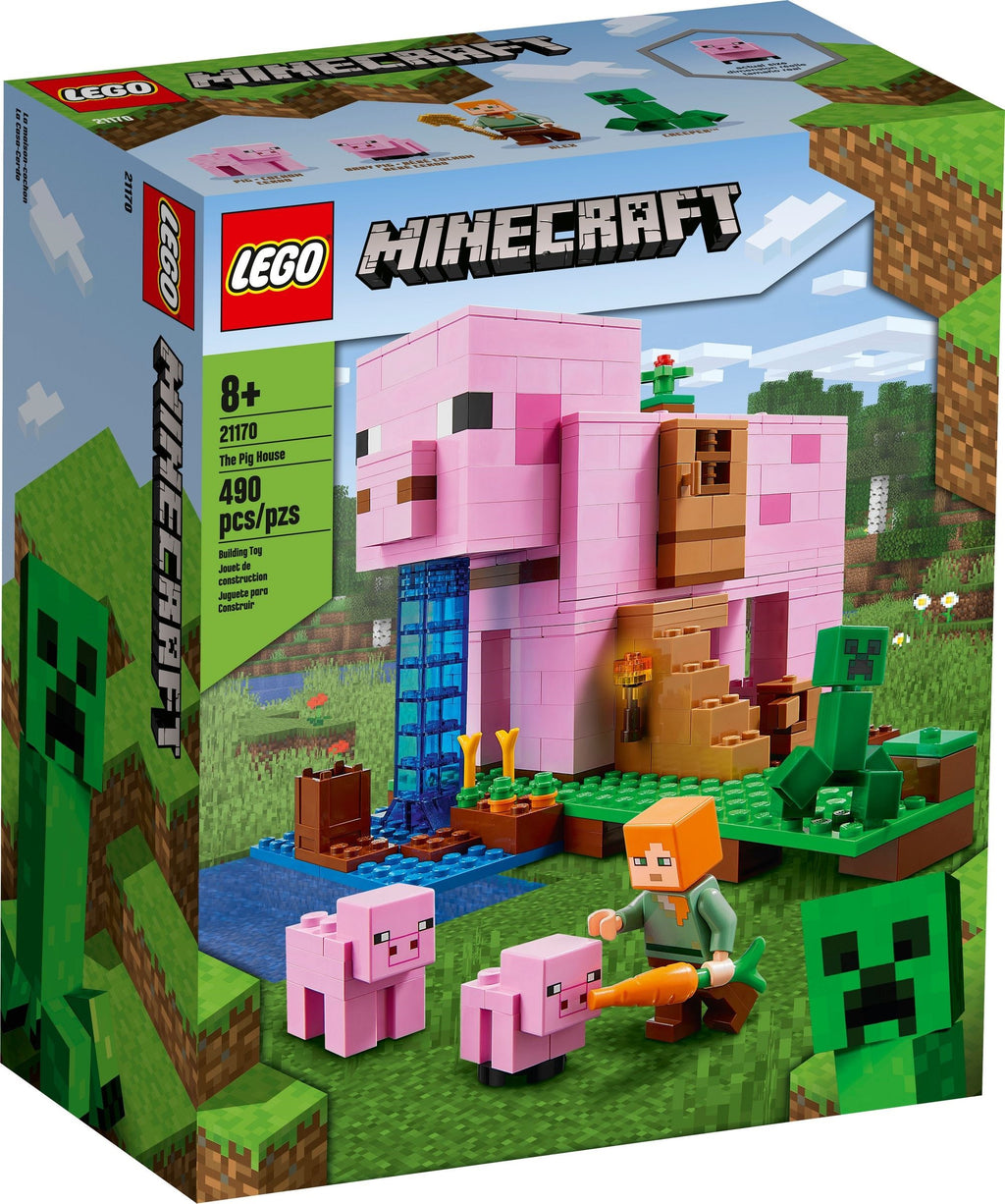 Minecraft The Pig House - LEGO 21170 - New In Box