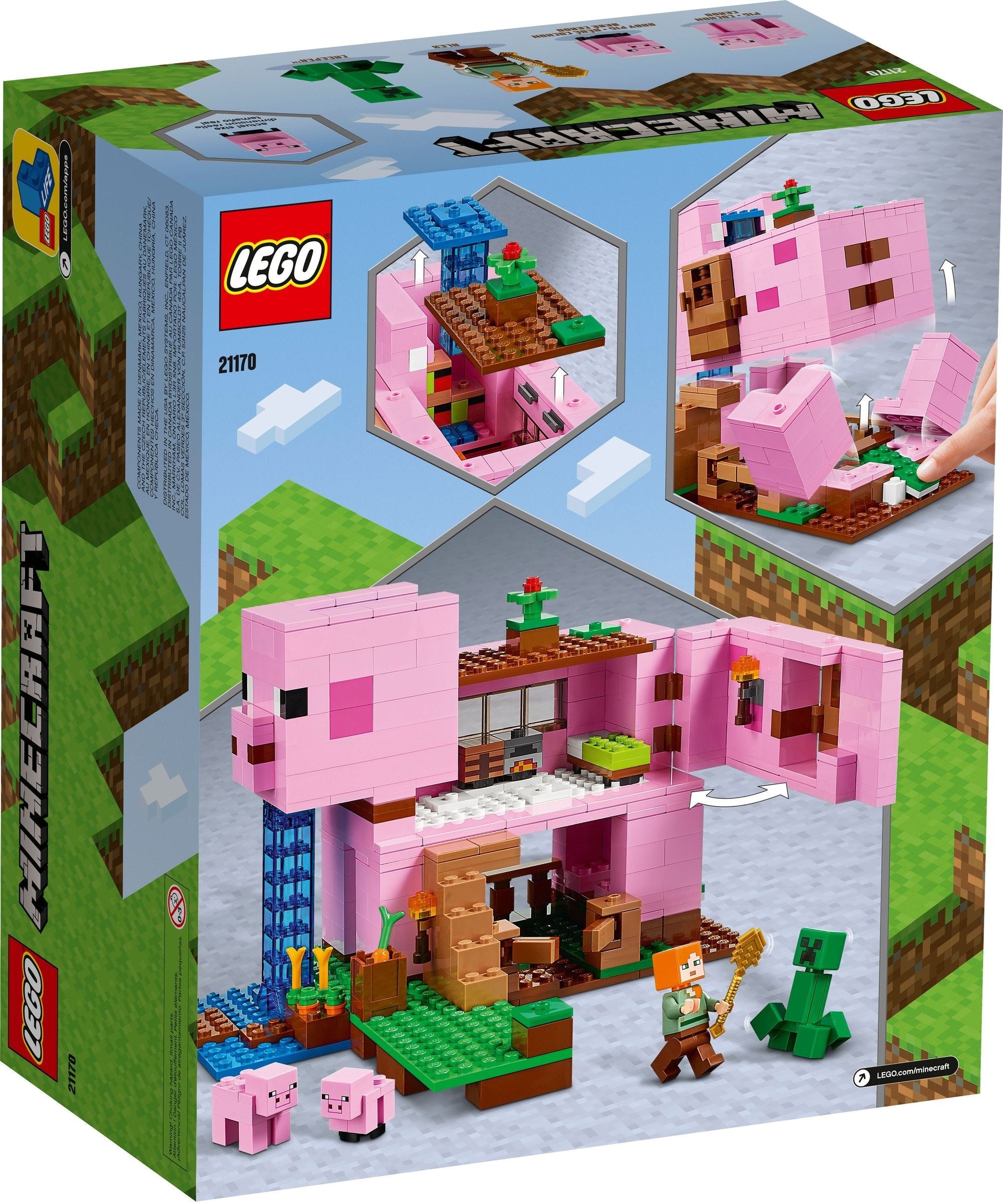 Minecraft The Pig House - LEGO 21170 - New In Box