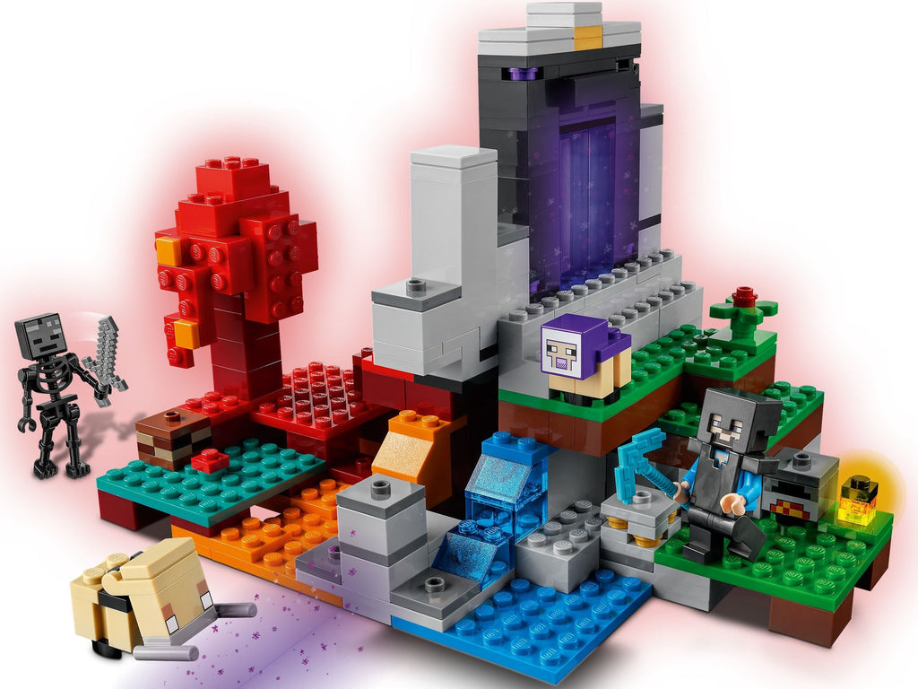 Minecraft The Ruined Portal - LEGO 21172 - New In Box