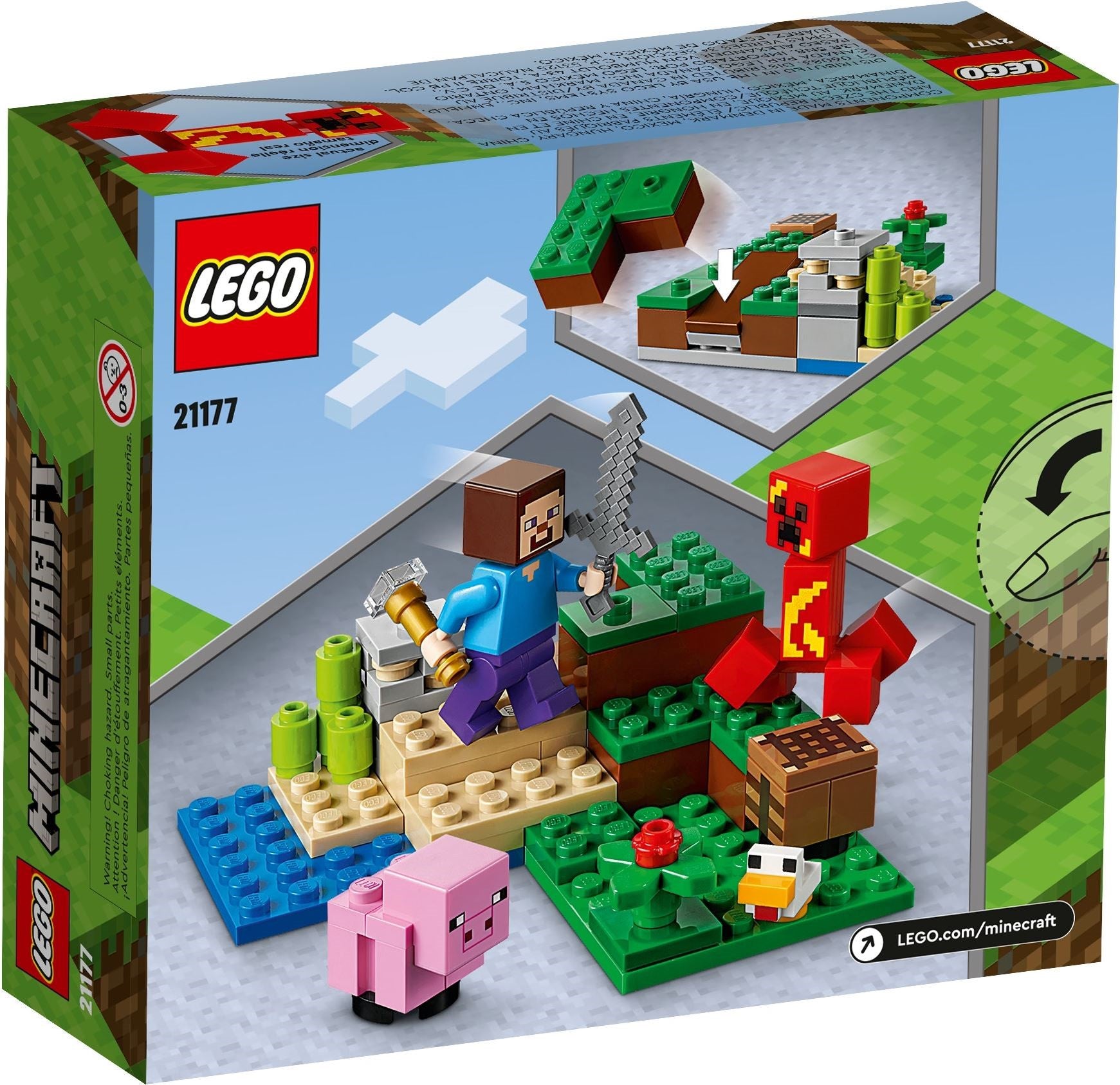 Minecraft The Creeper Ambush - LEGO 21177 - New In Box