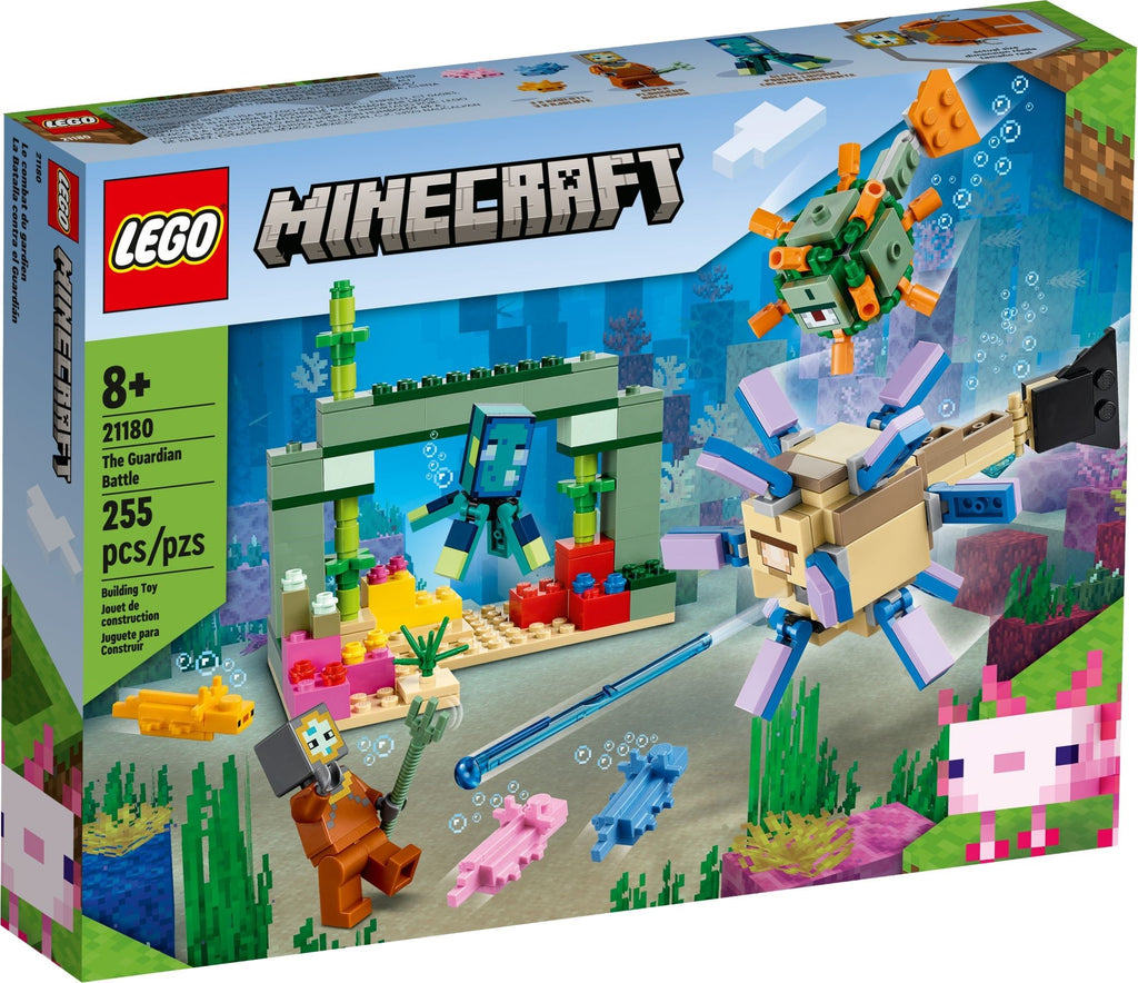 Minecraft The Guardian Battle - LEGO 21180 - New In Box