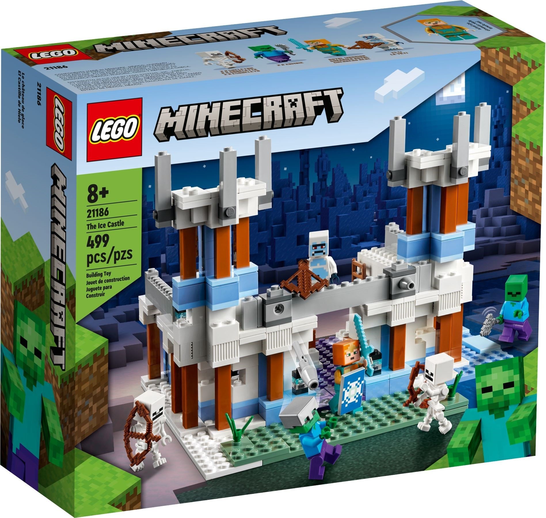 Minecraft The Ice Castle - LEGO 21186 - New In Box