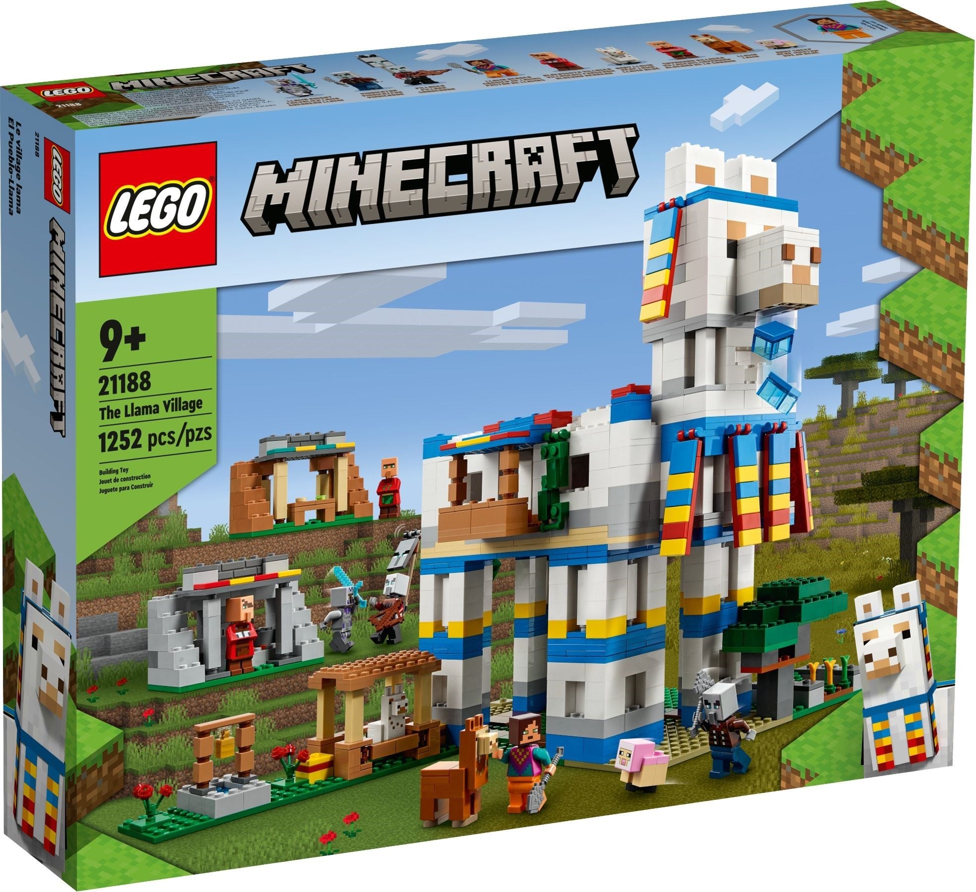 Minecraft The Llama Village - LEGO 21188 - New In Box