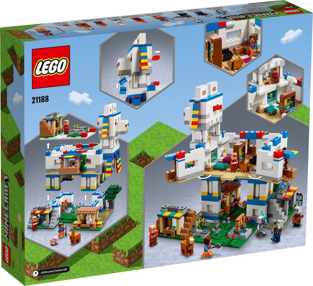 Minecraft The Llama Village - LEGO 21188 - New In Box