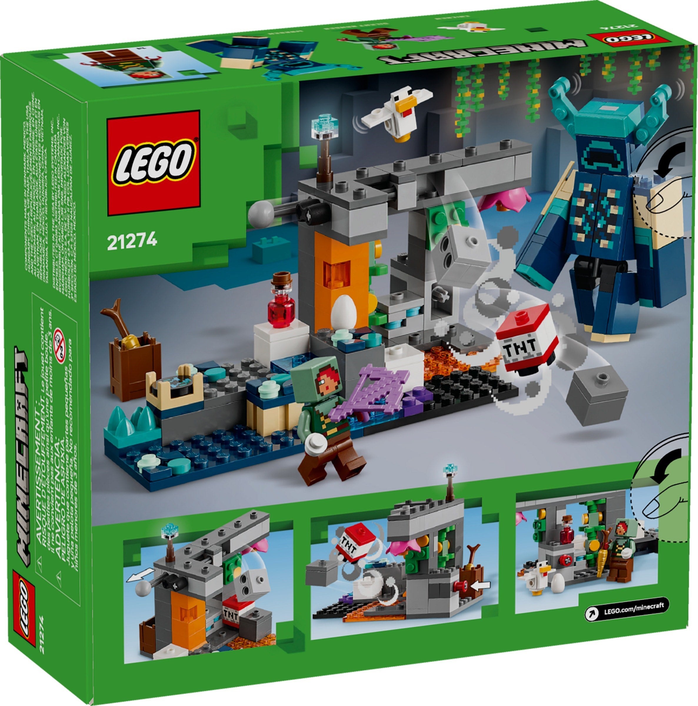 Minecraft The Warden Encounter - LEGO 21274 - New In Box