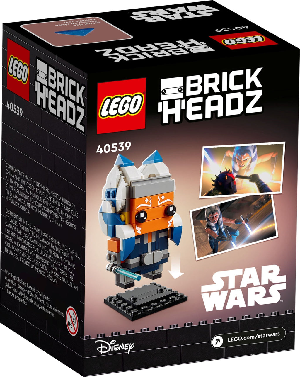BrickHeadz Ahsoka Tano - LEGO 40539 - New In Box
