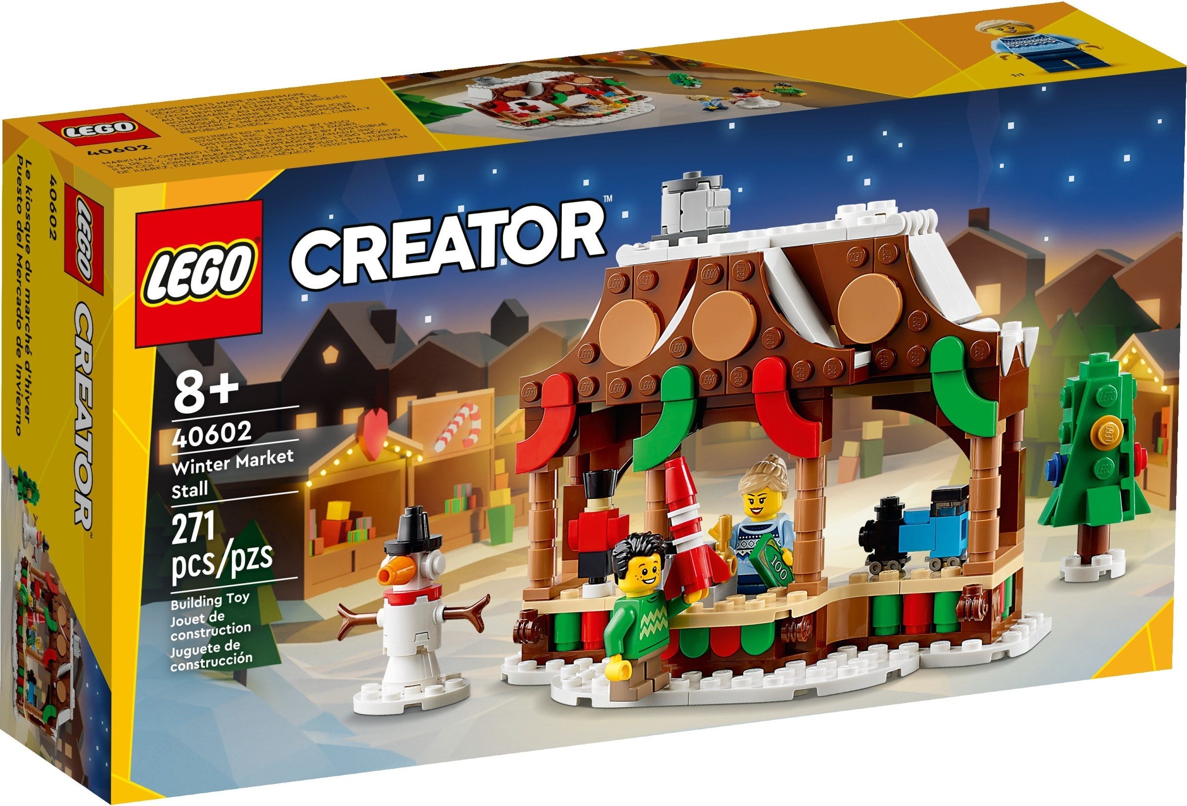 Creator Winter Market Stall - LEGO 40602 - New In Box