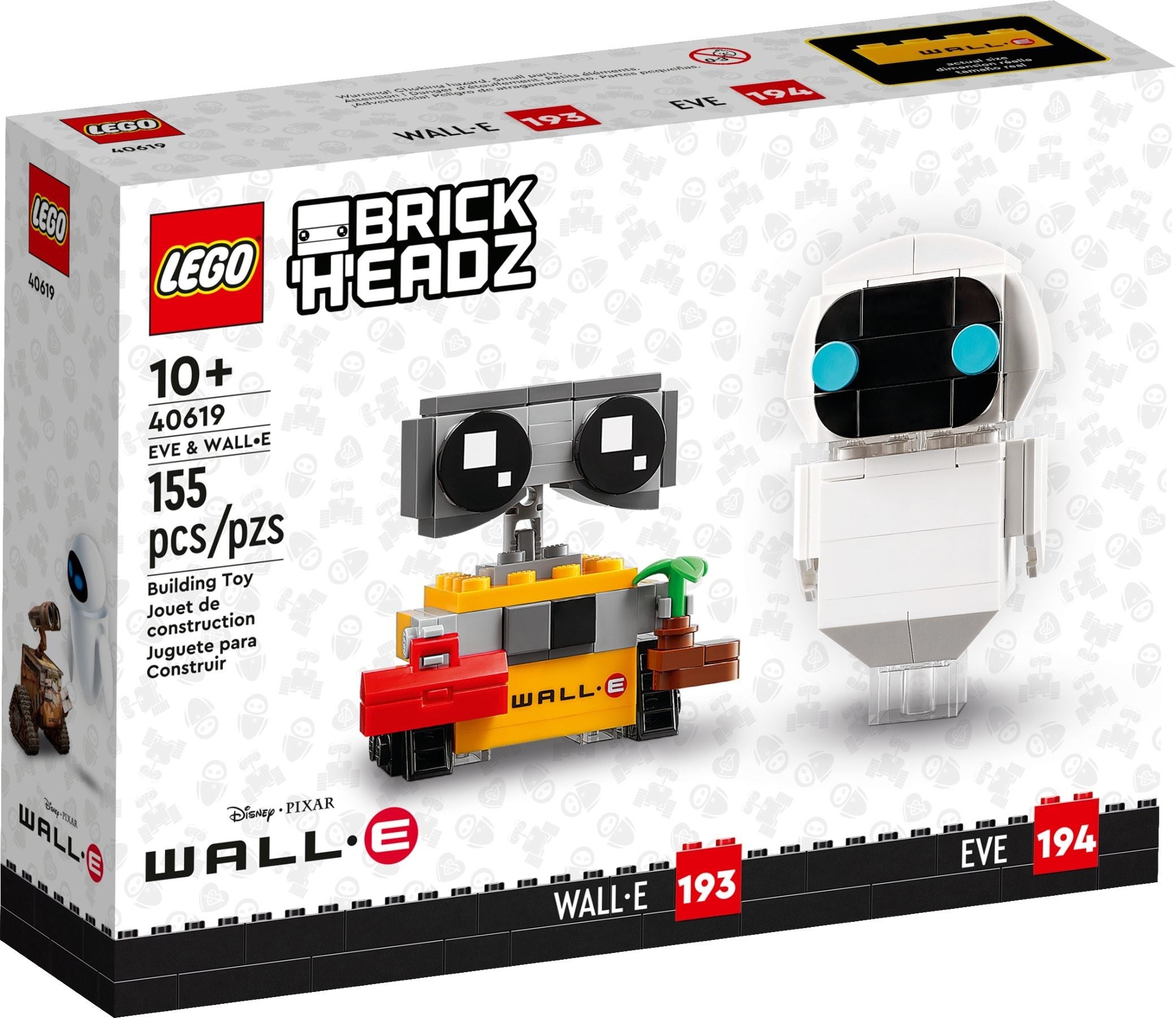 EVE & WALL-E - LEGO 40619 - New In Box