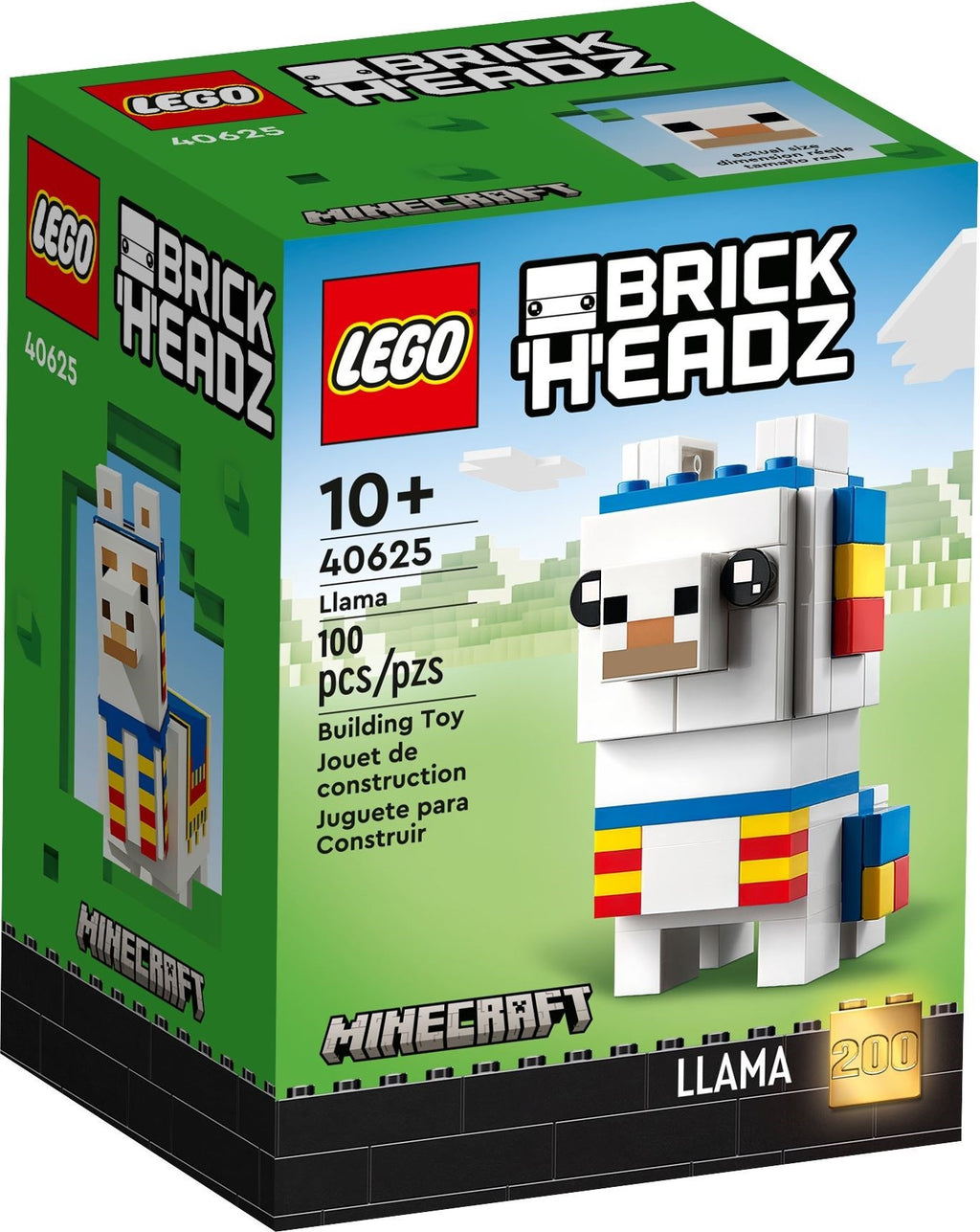 BrickHeadz Minecraft Llama - LEGO 40625 - New In Box