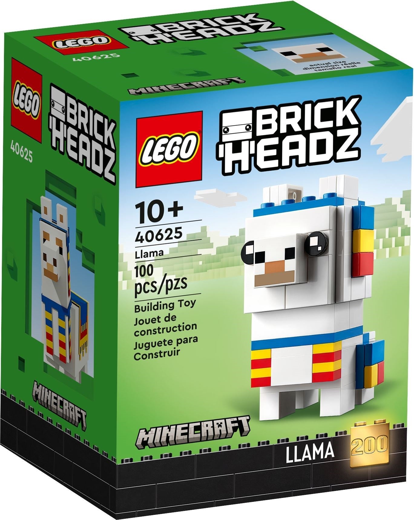 BrickHeadz Minecraft Llama - LEGO 40625 - New In Box