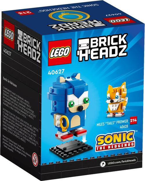 BrickHeadz Sonic the Hedgehog - LEGO 40627 - New In Box