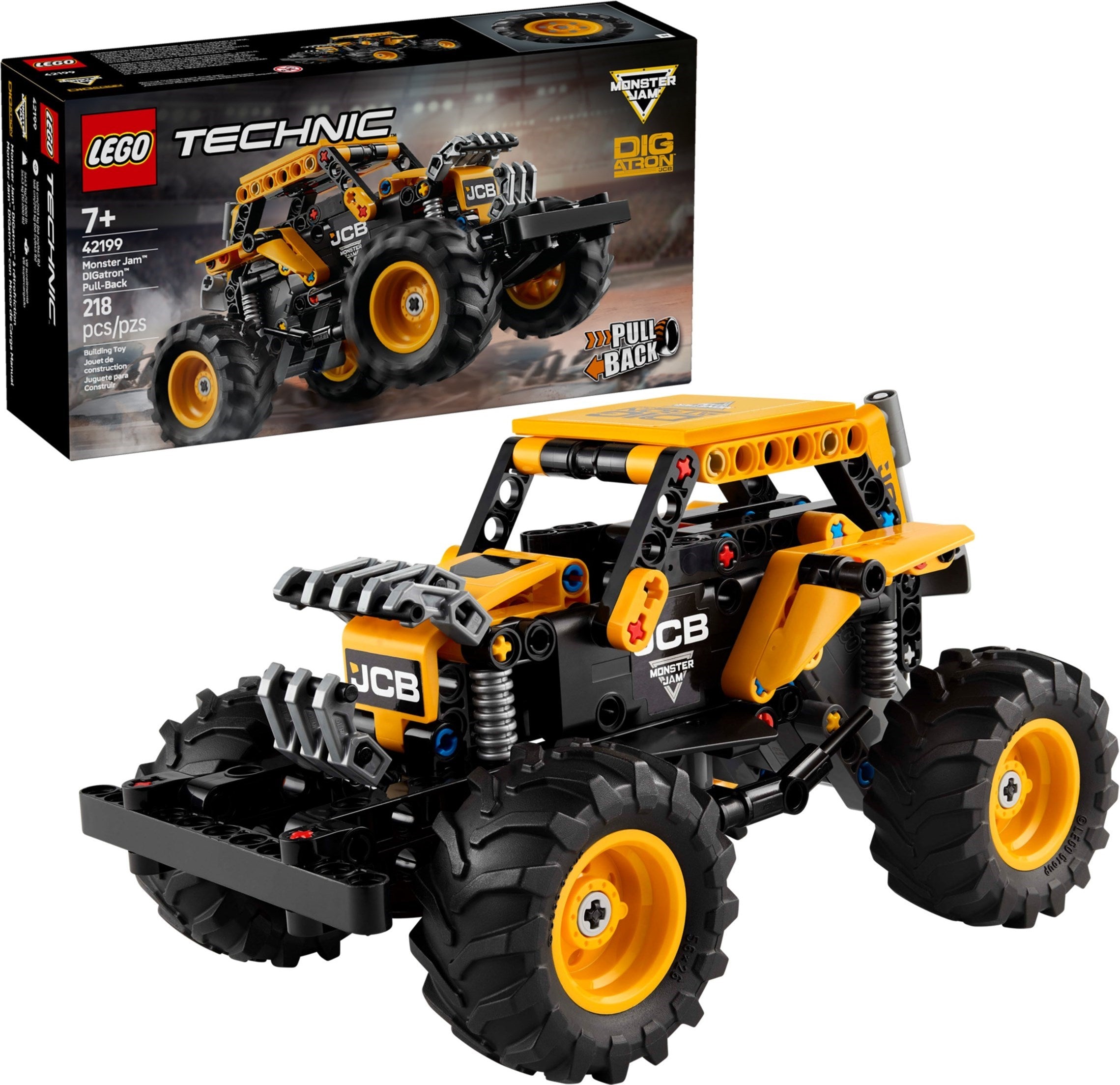Technic Monster Jam DIGatron Pull-Back - LEGO 42199 - New In Box
