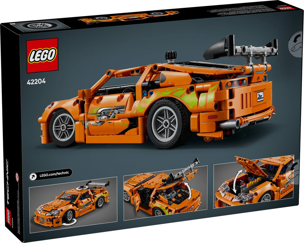 Technic Fast & Furious Toyota Supra MK4 - LEGO 42204 - New In Box