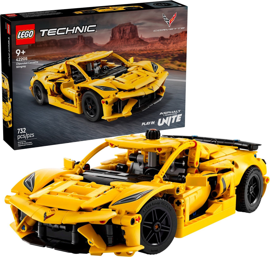 Technic Chevrolet Corvette Stingray - LEGO 42205 - New In Box