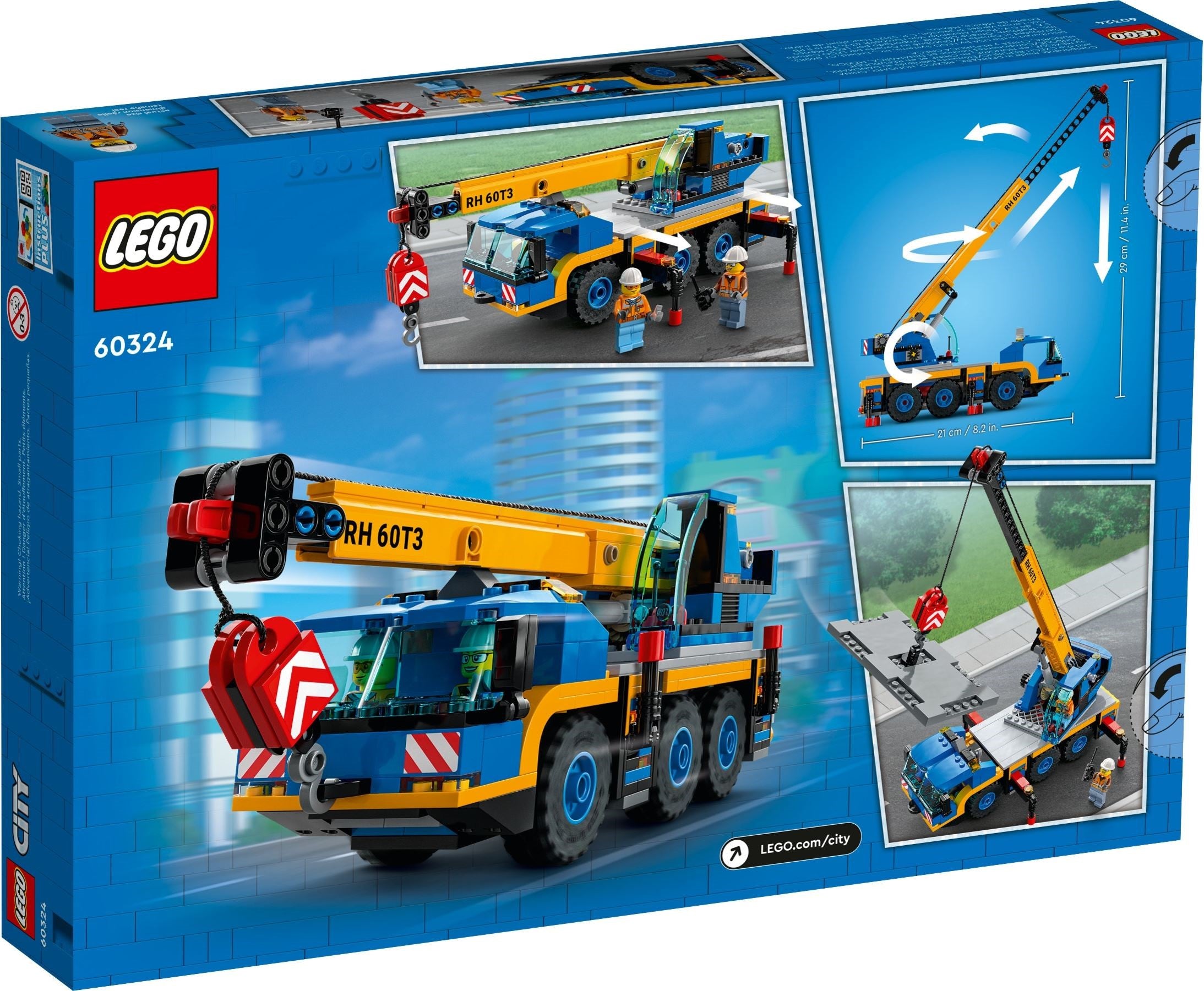 City Mobile Crane - LEGO 60324 - New In Box