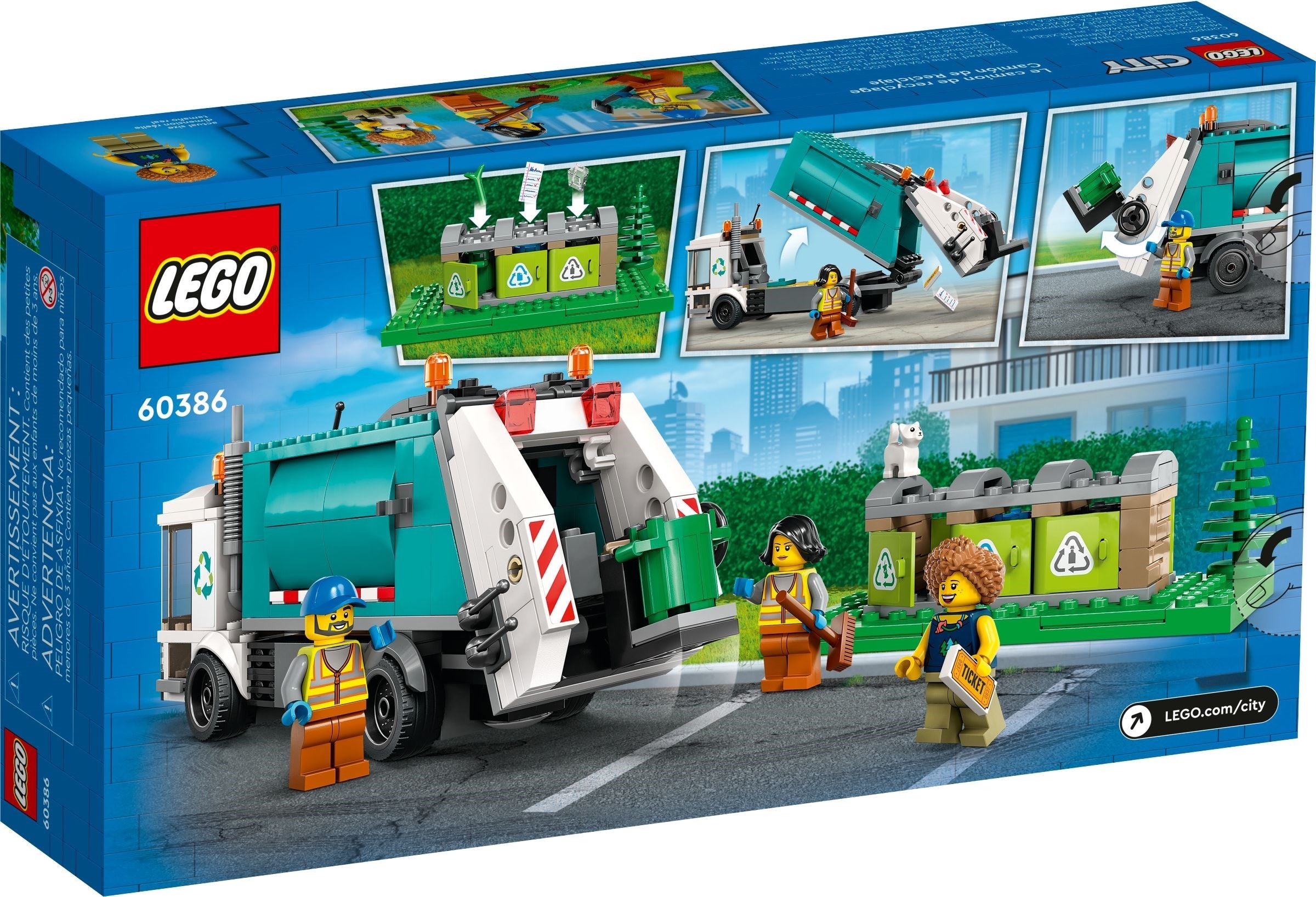 City Recycling Truck - LEGO 60386 - New In Box
