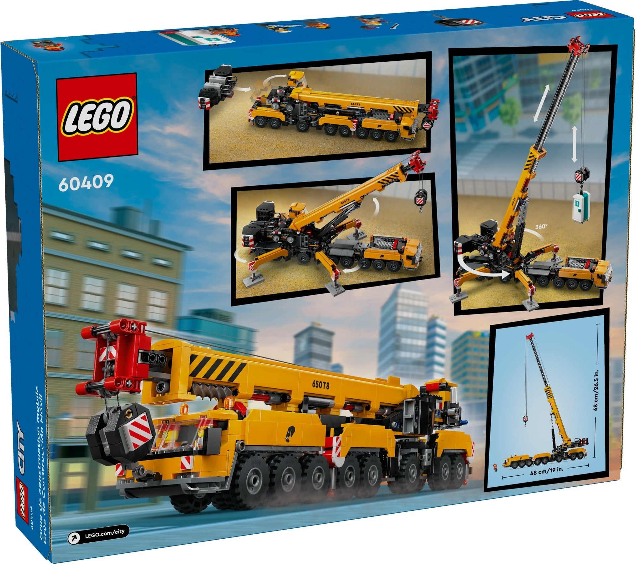 Mobile Construction Crane - LEGO 60409 - New In Box