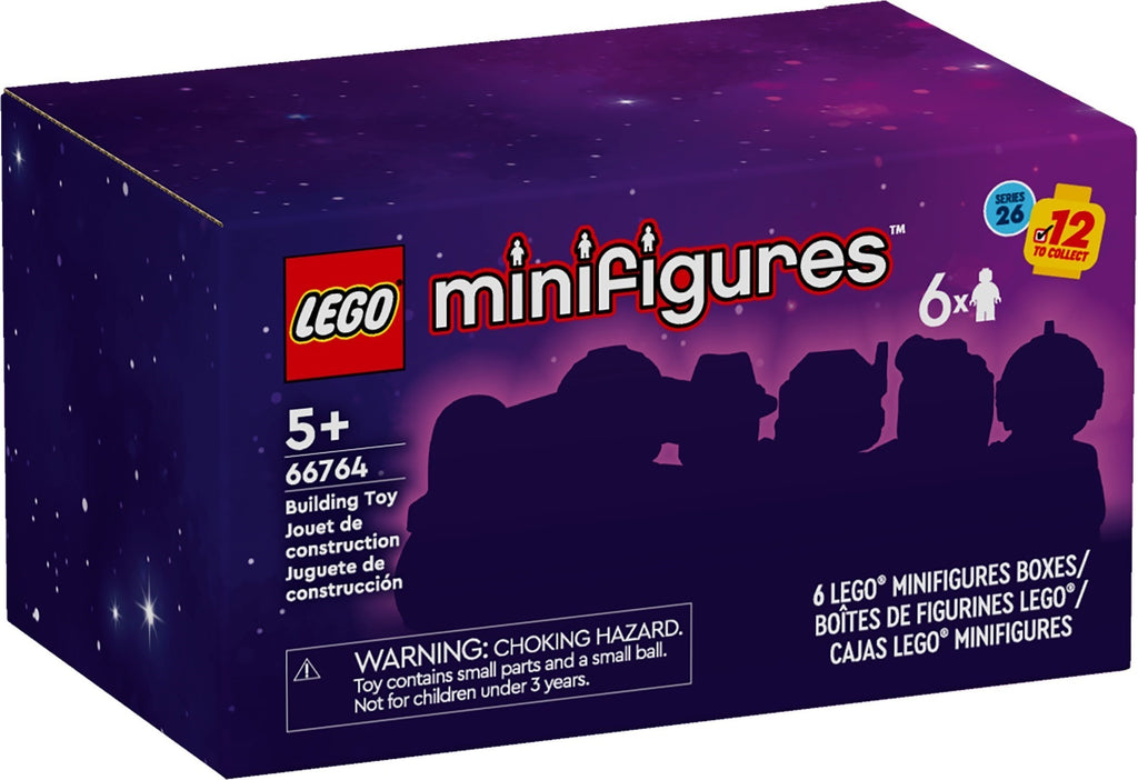 Minifigures Series 26 - Box of 6 - LEGO 66764 - New In Box