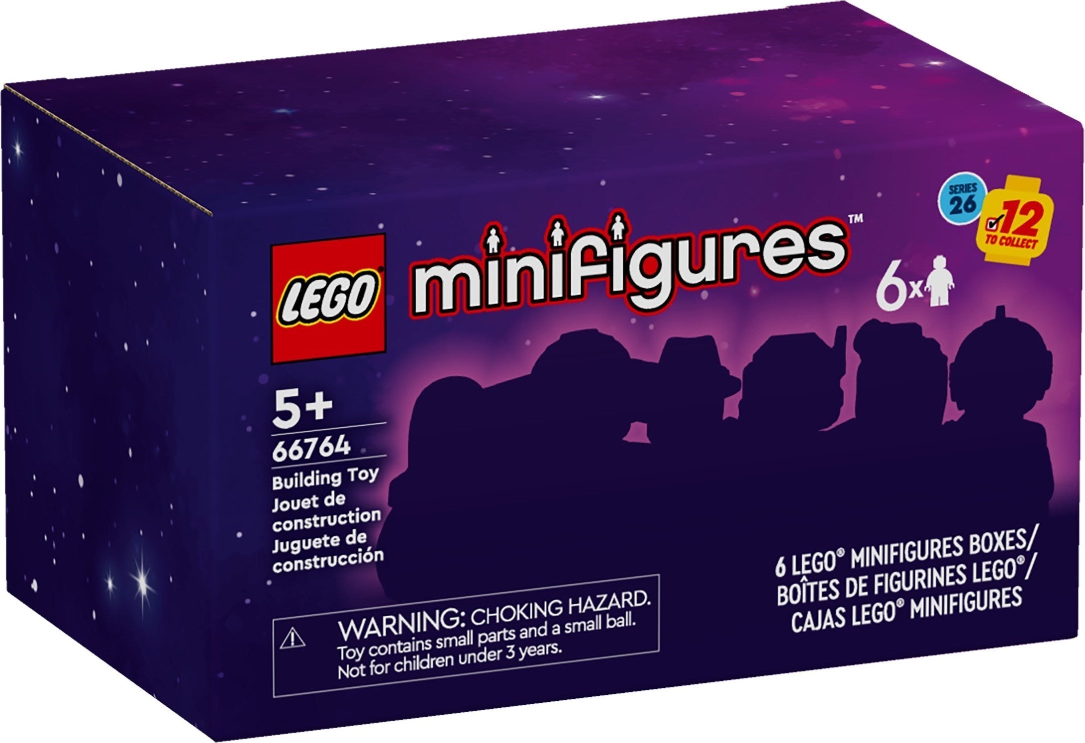 Minifigures Series 26 - Box of 6 - LEGO 66764 - New In Box
