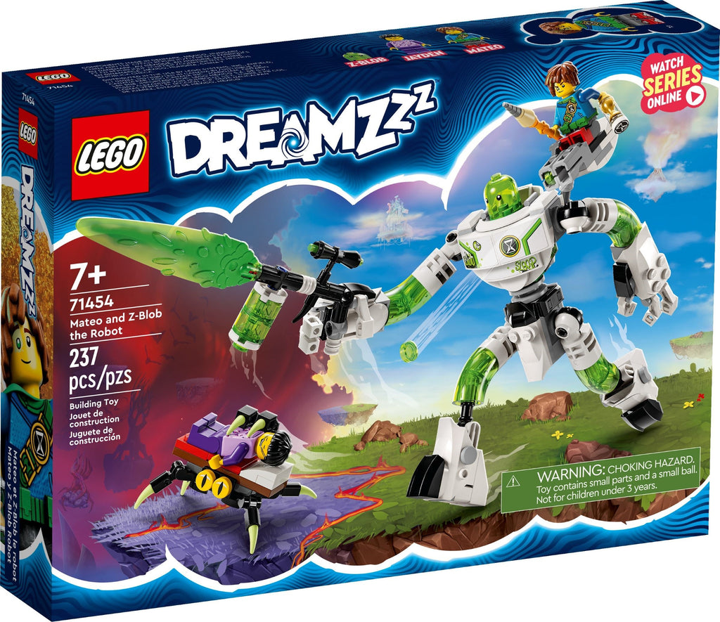 Mateo and Z-Blob the Robot - LEGO 71454 - New In Box