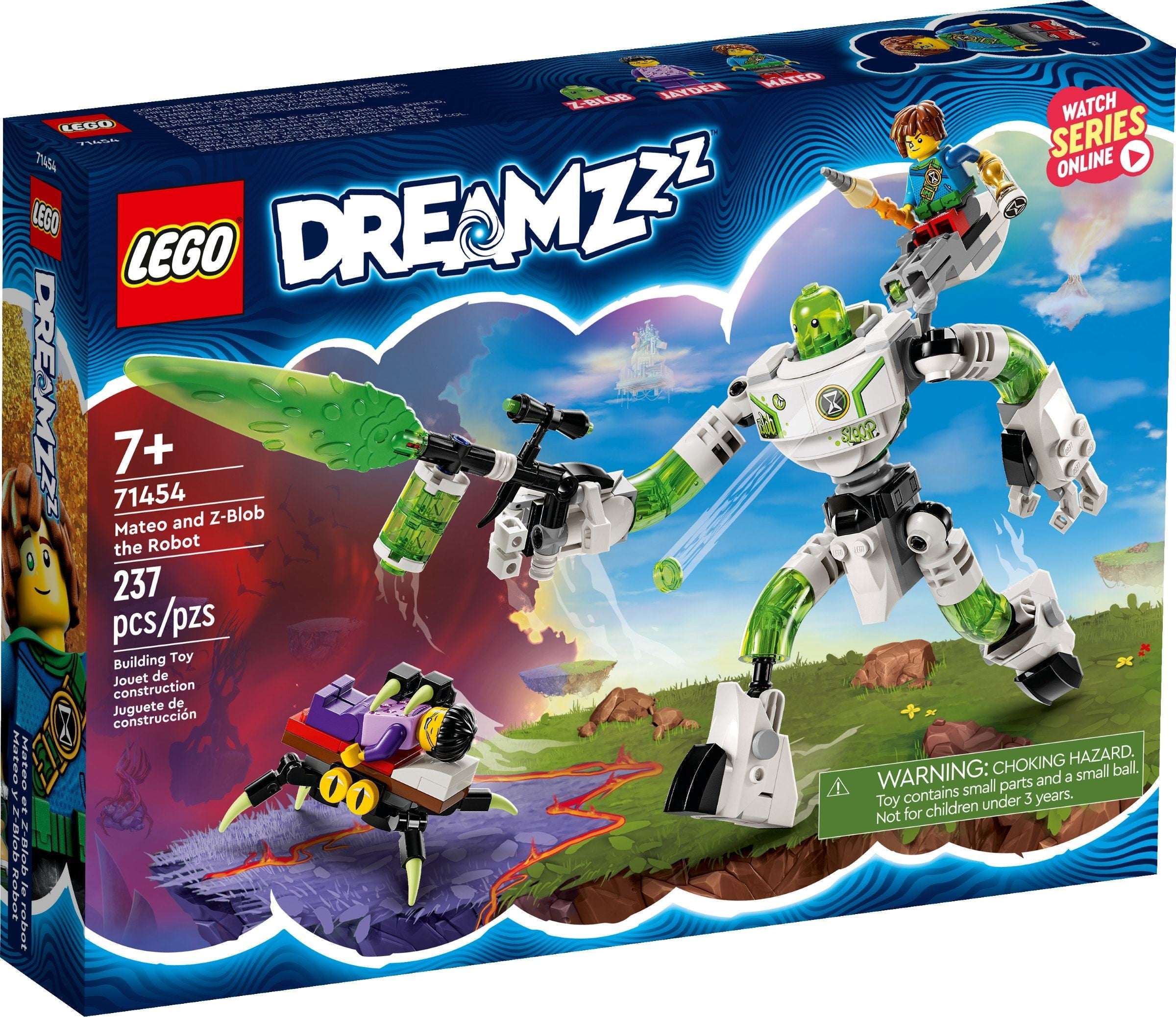 Mateo and Z-Blob the Robot - LEGO 71454 - New In Box