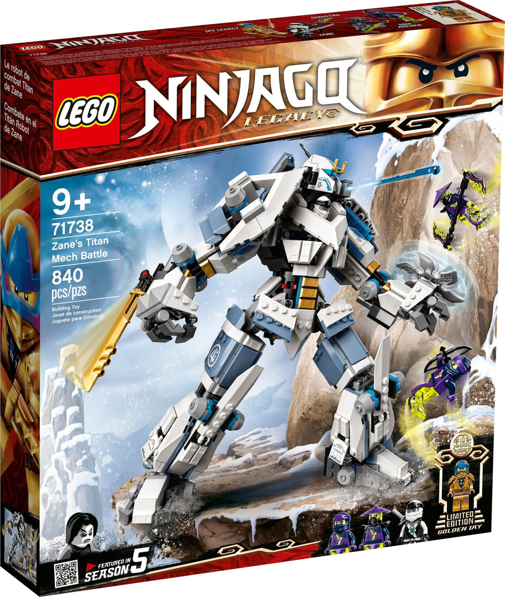 Ninjago Zane's Titan Mech Battle - LEGO 71738 - New In Box