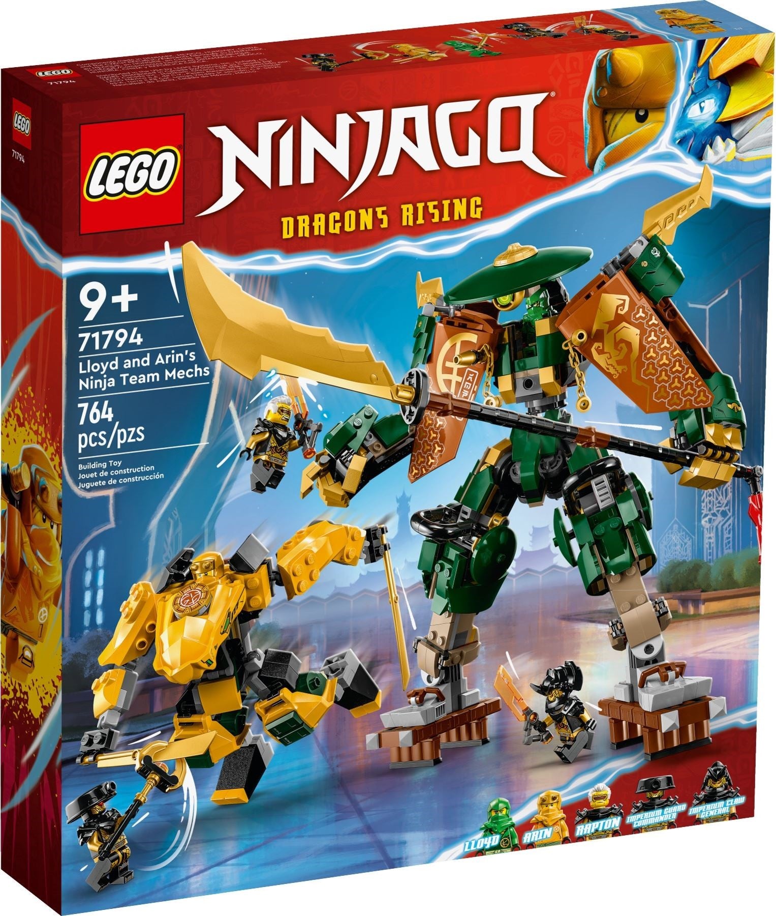 Ninjago Lloyd and Arin's Ninja Team Mechs - LEGO 71794 - New In Box