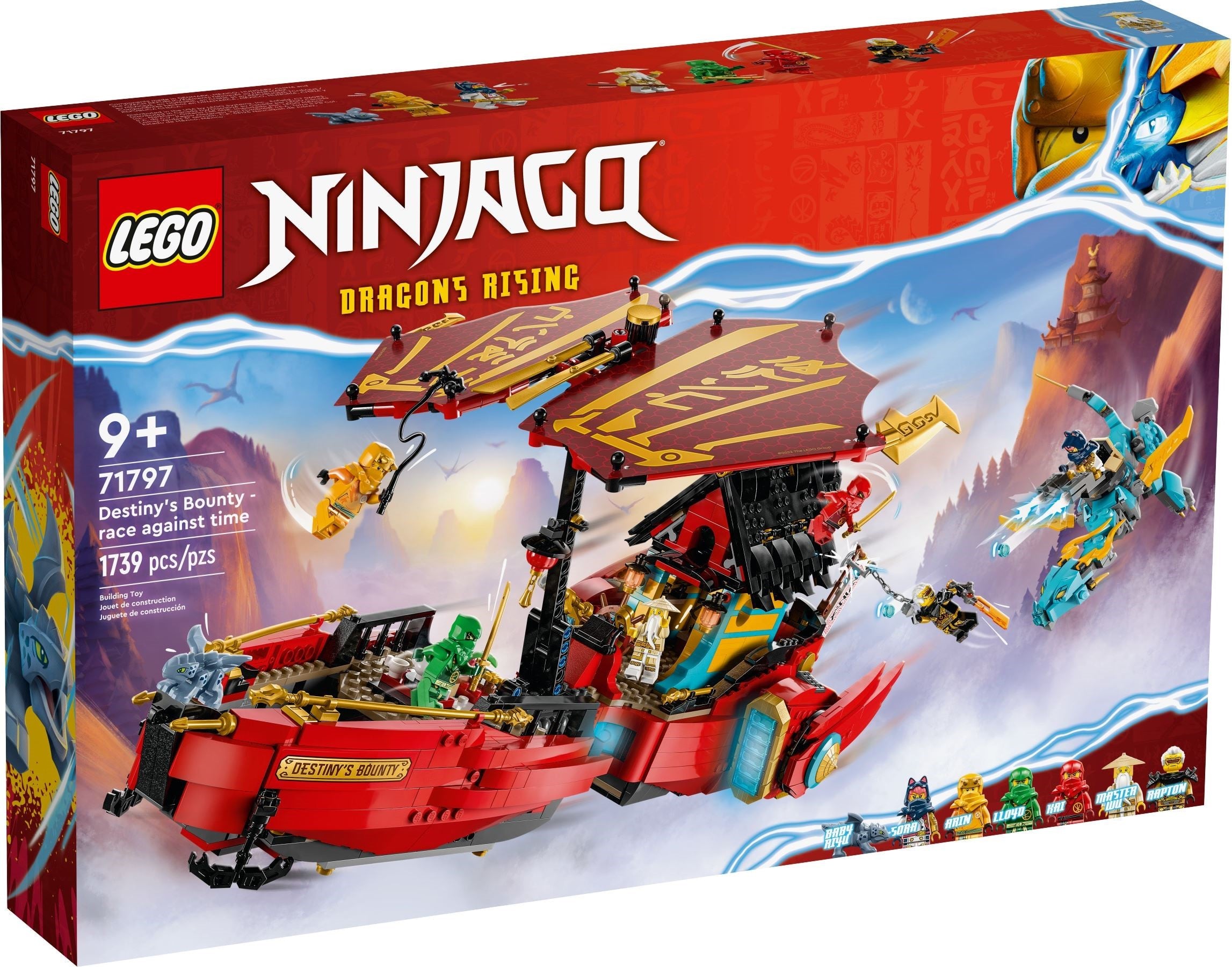 Ninjago Destiny's Bounty - Race Against Time - LEGO 71797 - New In Box