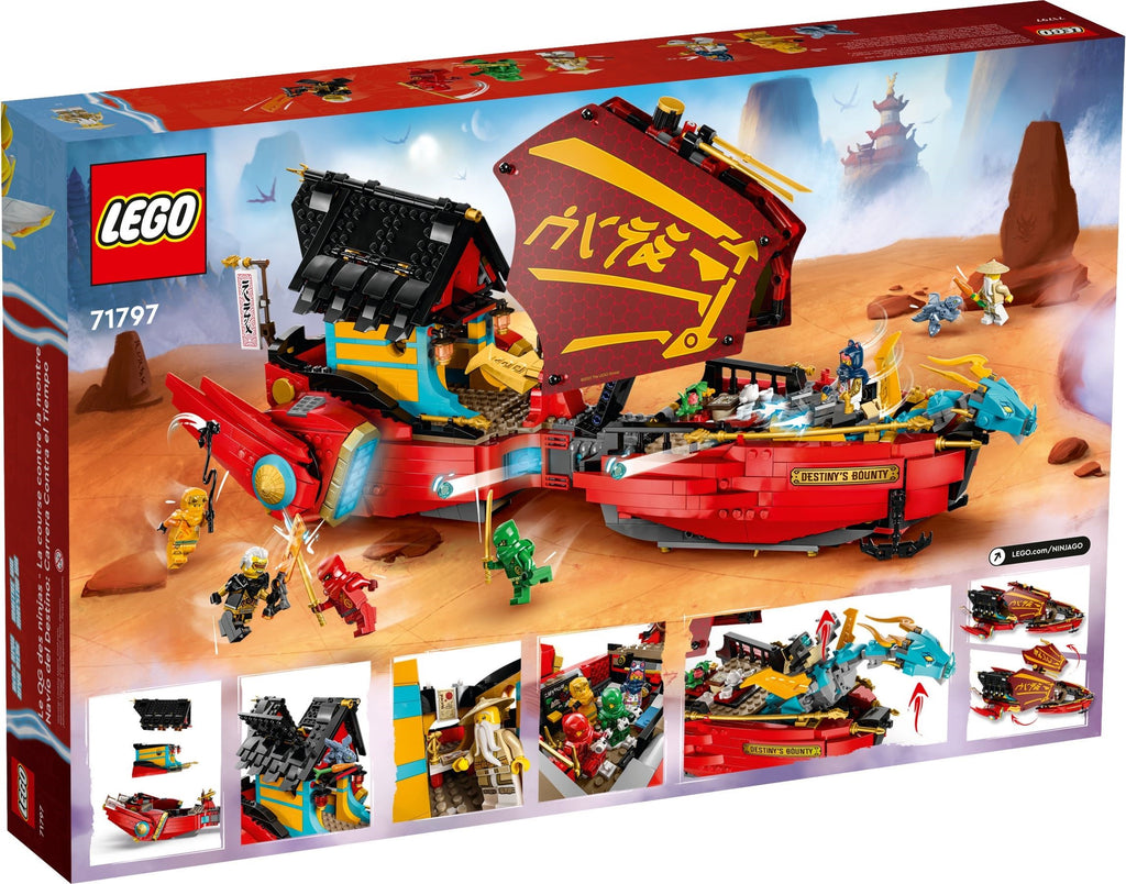 Ninjago Destiny's Bounty - Race Against Time - LEGO 71797 - New In Box