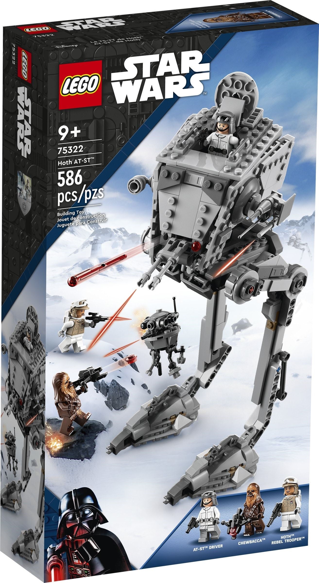 Star Wars Hoth AT-ST - LEGO 75322 - New In Box