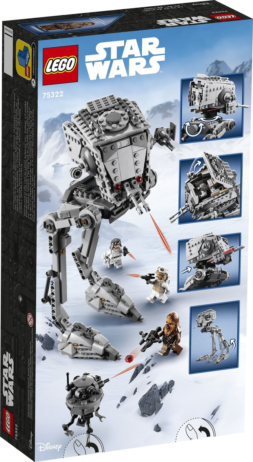 Star Wars Hoth AT-ST - LEGO 75322 - New In Box