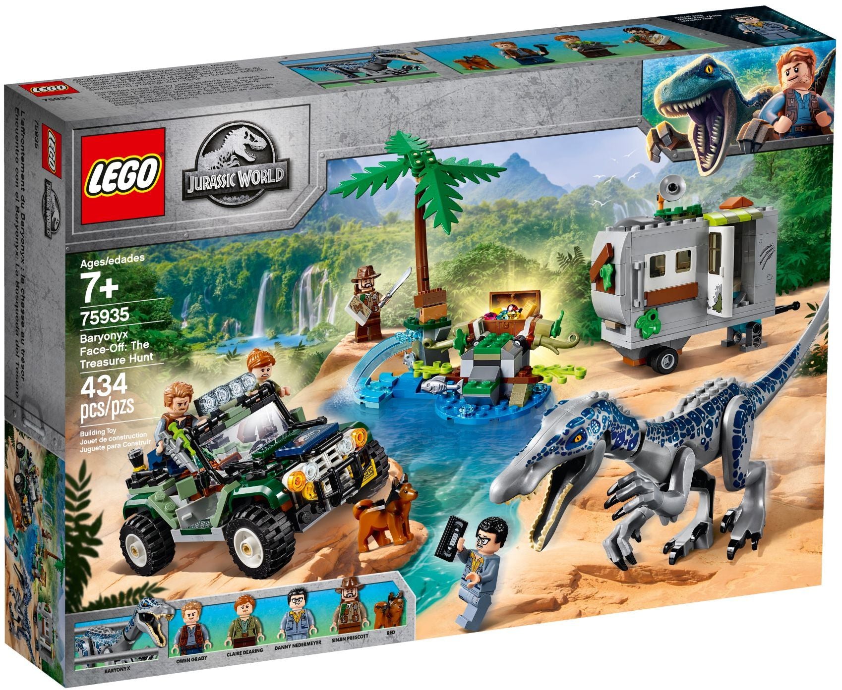 Jurassic World Baryonyx Face-Off: The Treasure Hunt - LEGO 75935 - New In Box
