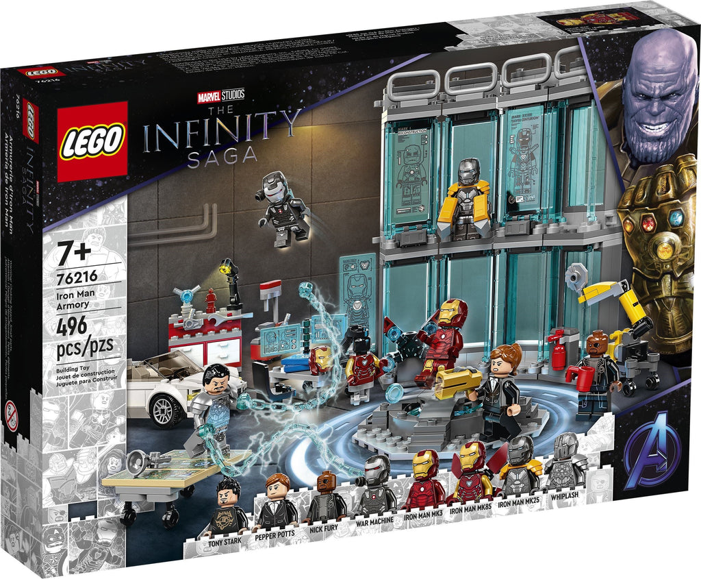 Iron Man Armory - LEGO 76216 - New In Box