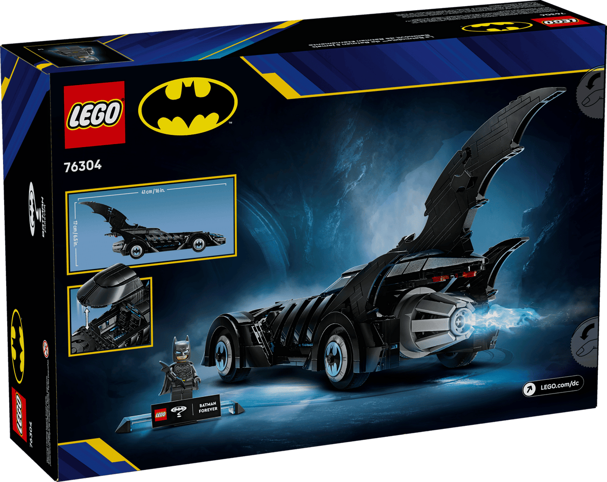 DC Batman Forever Batmobile - LEGO 76304 - New In Box