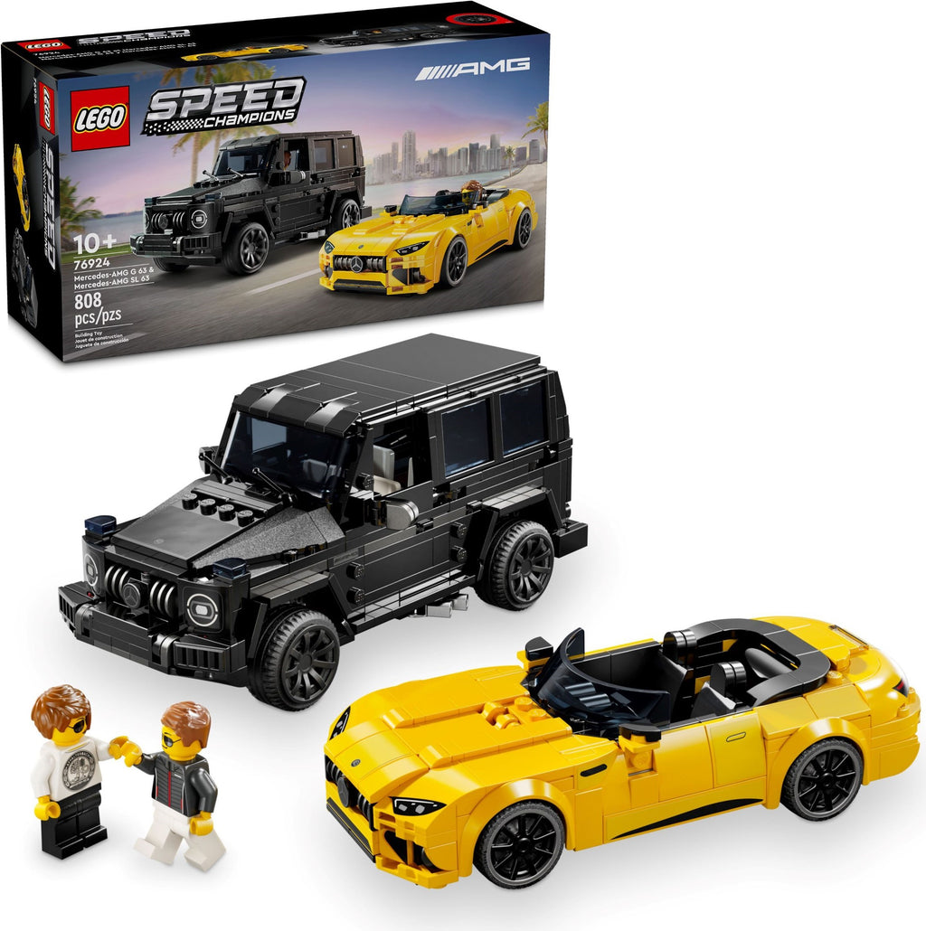 Speed Champions Mercedes-AMG G 63 & Mercedes-AMG SL 63 - LEGO 76924 - New In Box
