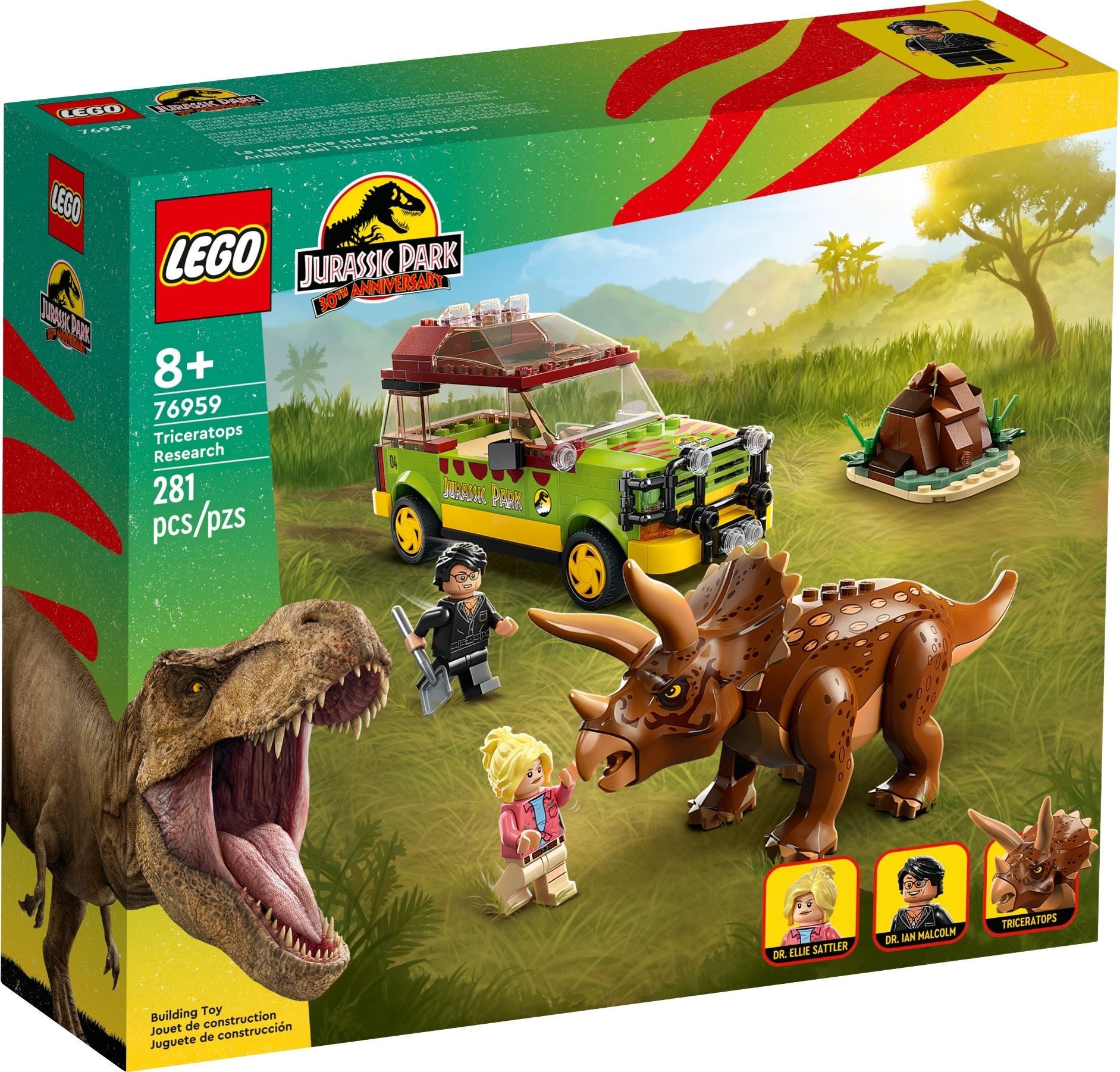 Triceratops Research - LEGO 76959 - New In Box