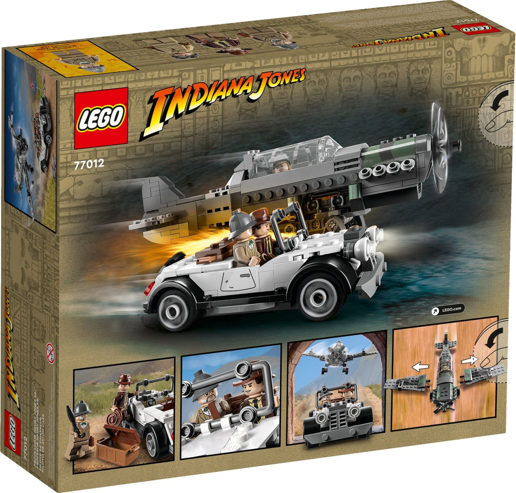 Indiana Jones Fighter Plane Chase - LEGO 77012 - New In Box