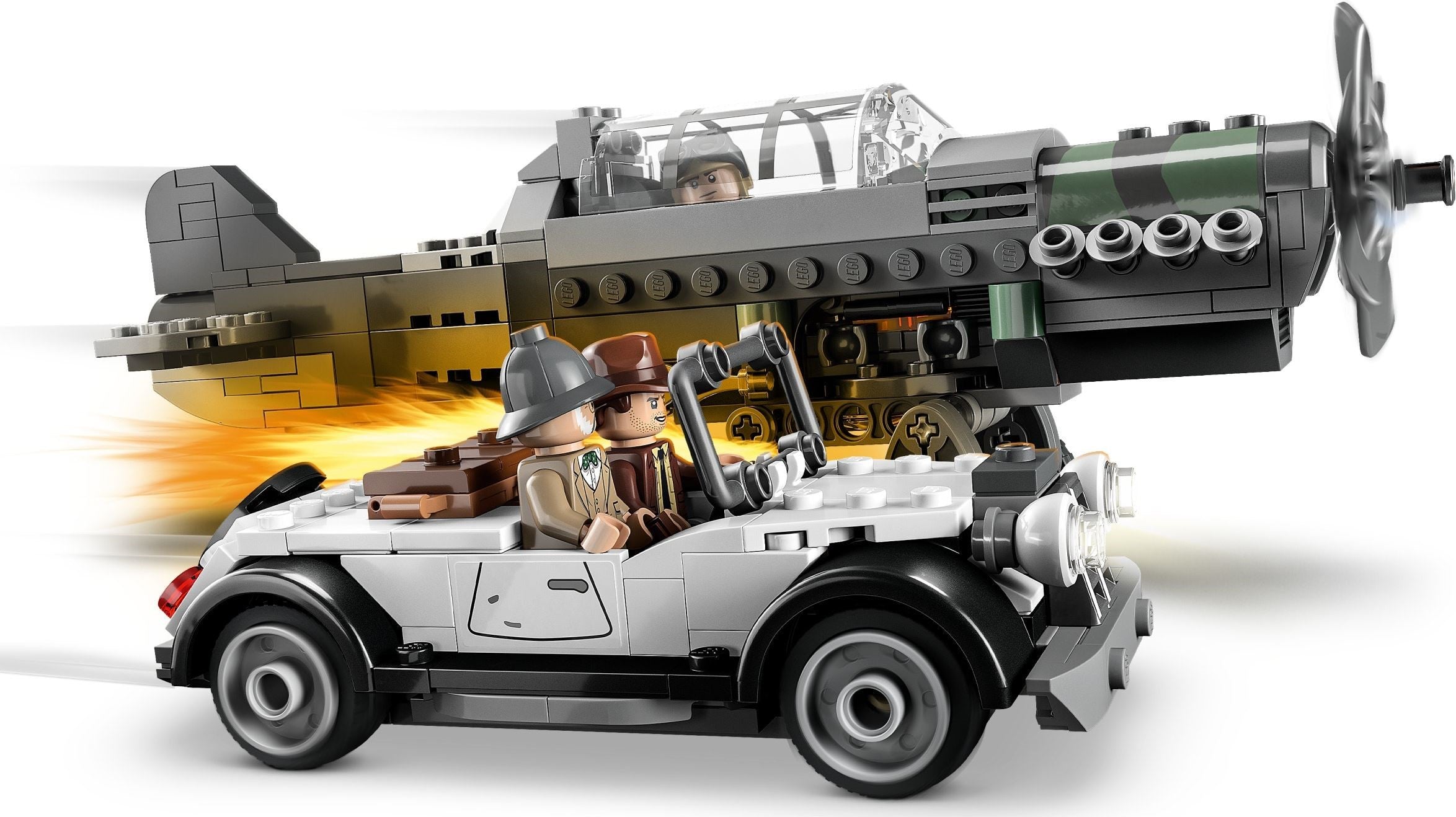 Indiana Jones Fighter Plane Chase - LEGO 77012 - New In Box