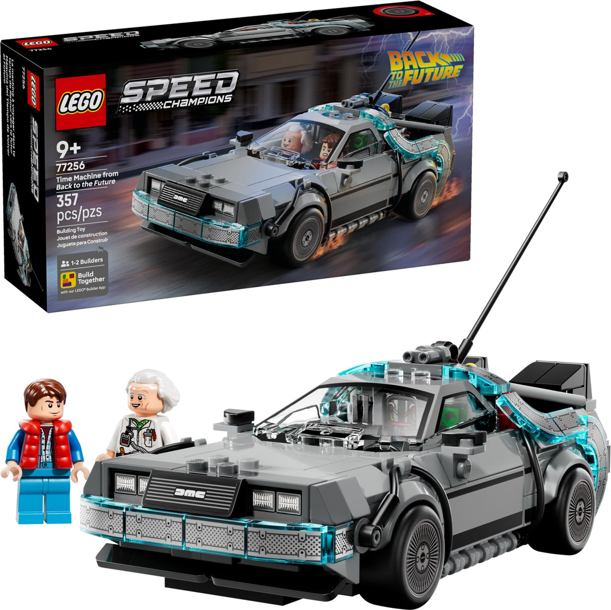 Speed Champions Time Machine from Back to the Future - LEGO 77256 - New In Box