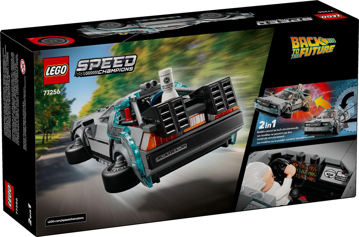 Speed Champions Time Machine from Back to the Future - LEGO 77256 - New In Box
